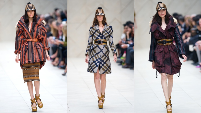Illustration for article titled For Spring, Burberry Offers A Funky Mishmash With Chunky Shoes